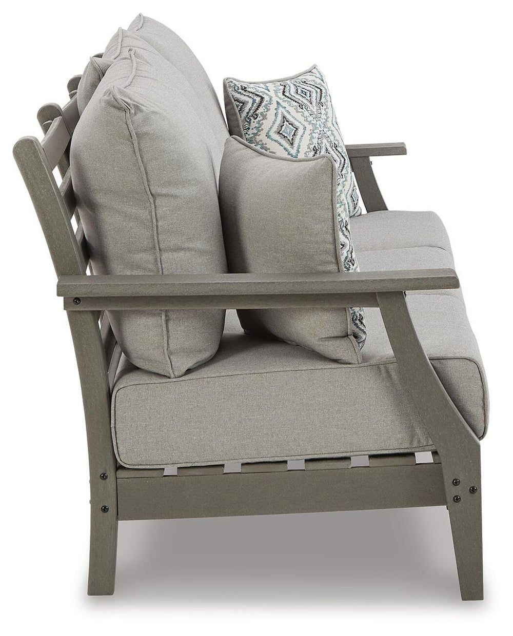Visola Outdoor Sofa with Cushion - Gray (5)