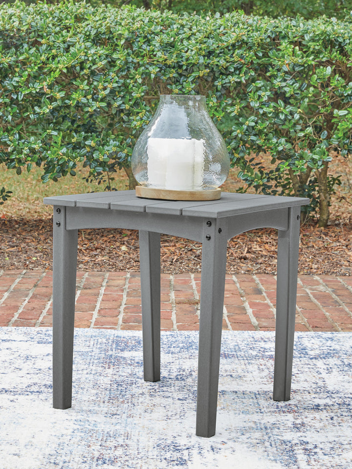 Cove Beach Outdoor End Table - Gray (2)