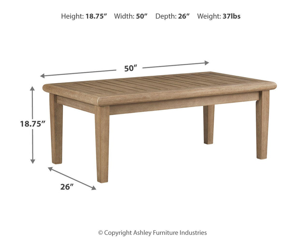 Gerianne Coffee Table - Dark Brown (4)