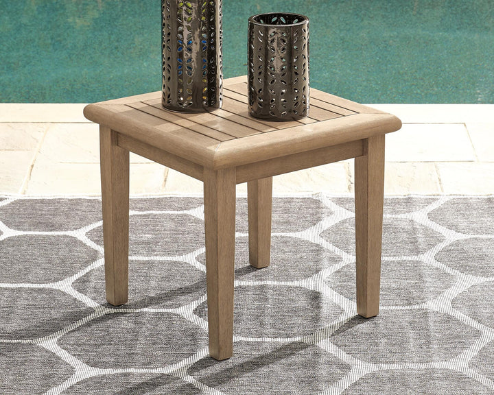 Gerianne End Table - Dark Brown (2)