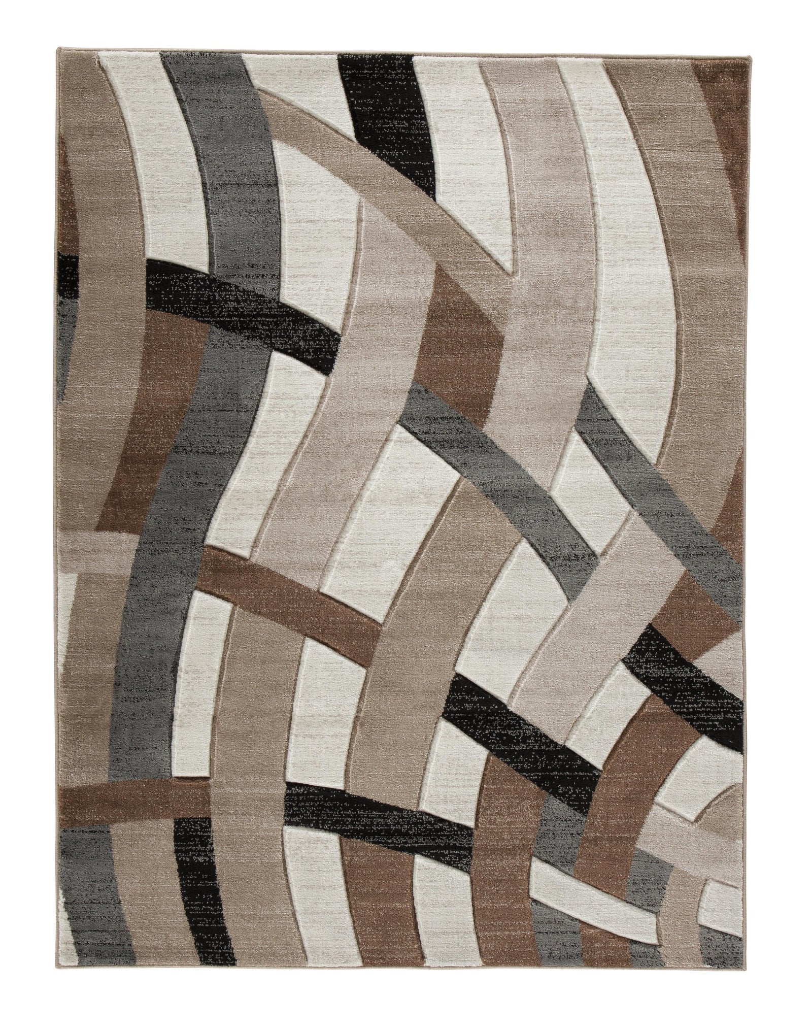 Jacinth 6'6" x 9'6" Rug - Dark Brown (2)
