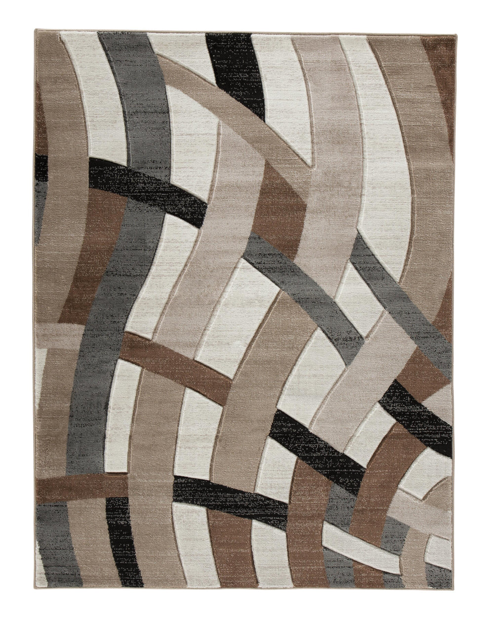 Jacinth 6'6" x 9'6" Rug - Dark Brown (2)