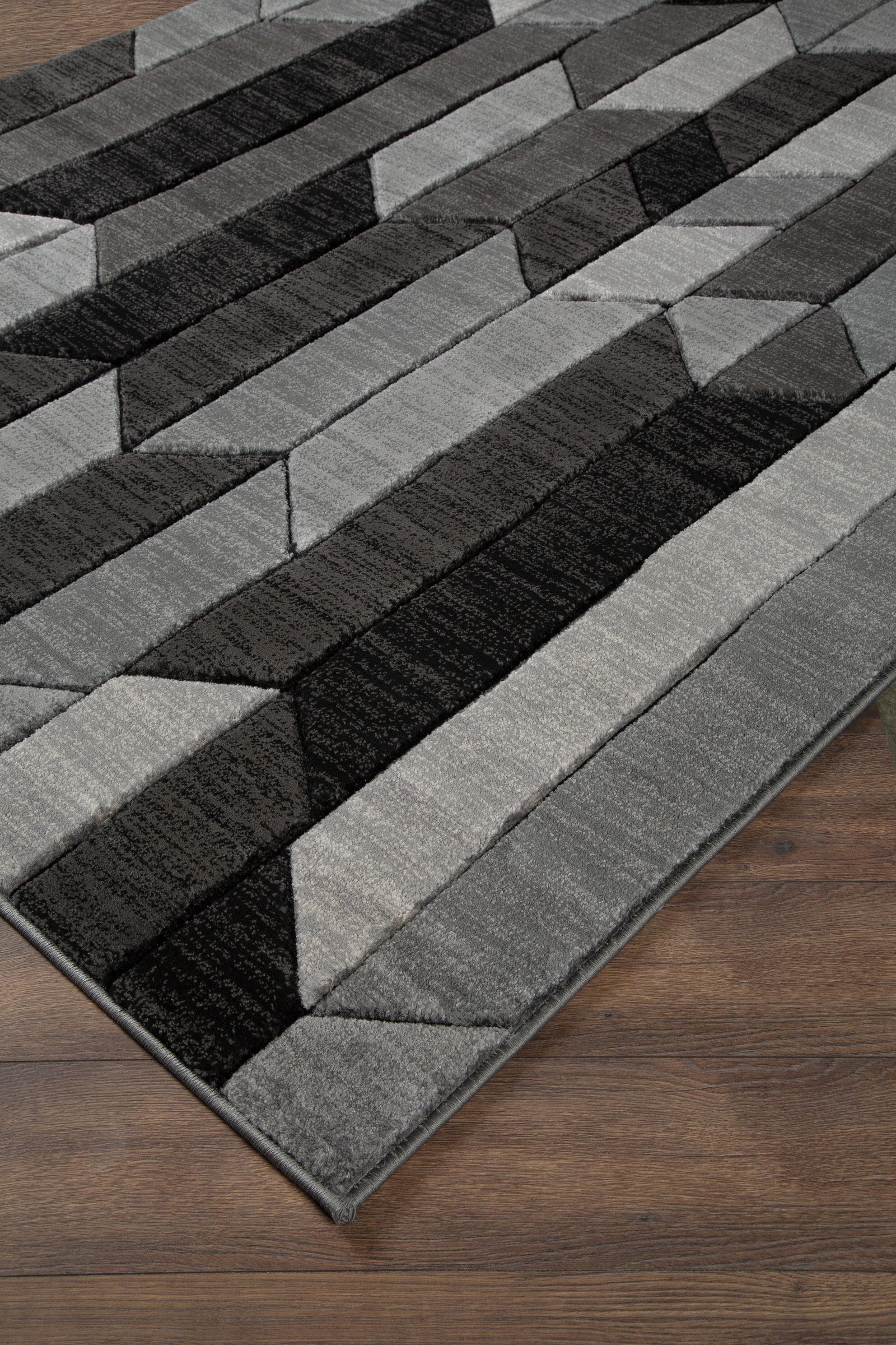 Chayse 5' x 6'7" Rug - Dark Gray (2)