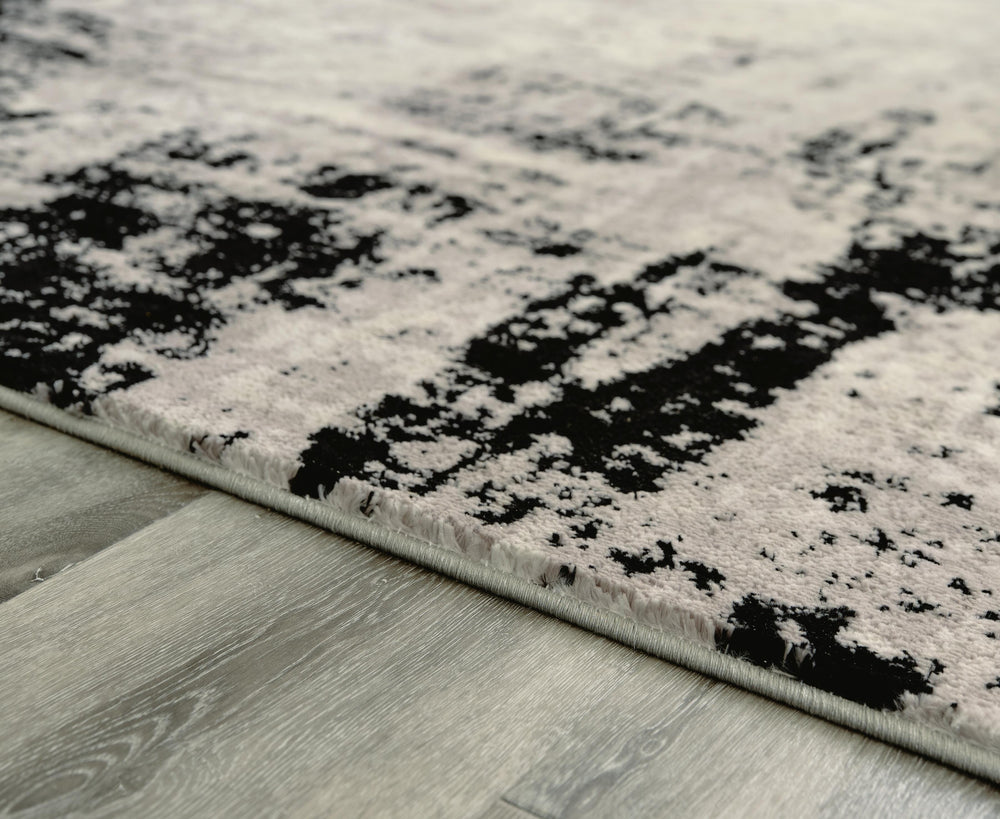Zekeman 7'10" x 10' Rug - Black (3)