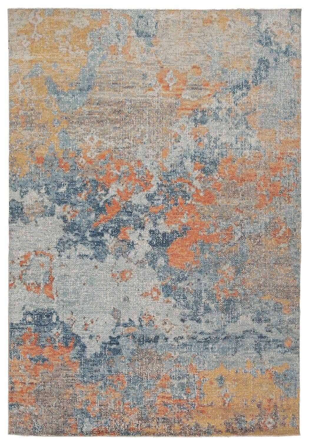 Wraylen 5'3" x 7' Rug - Pearl Silver (1)