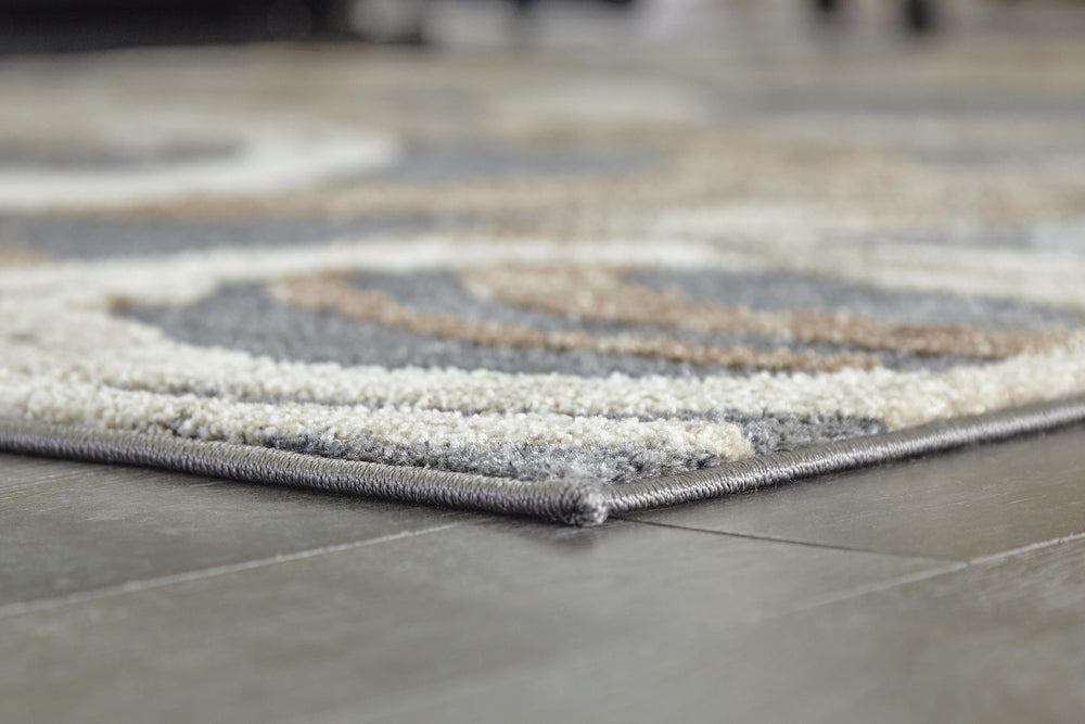 Faelyn 5' x 7'3" Rug - Dark Gray (3)