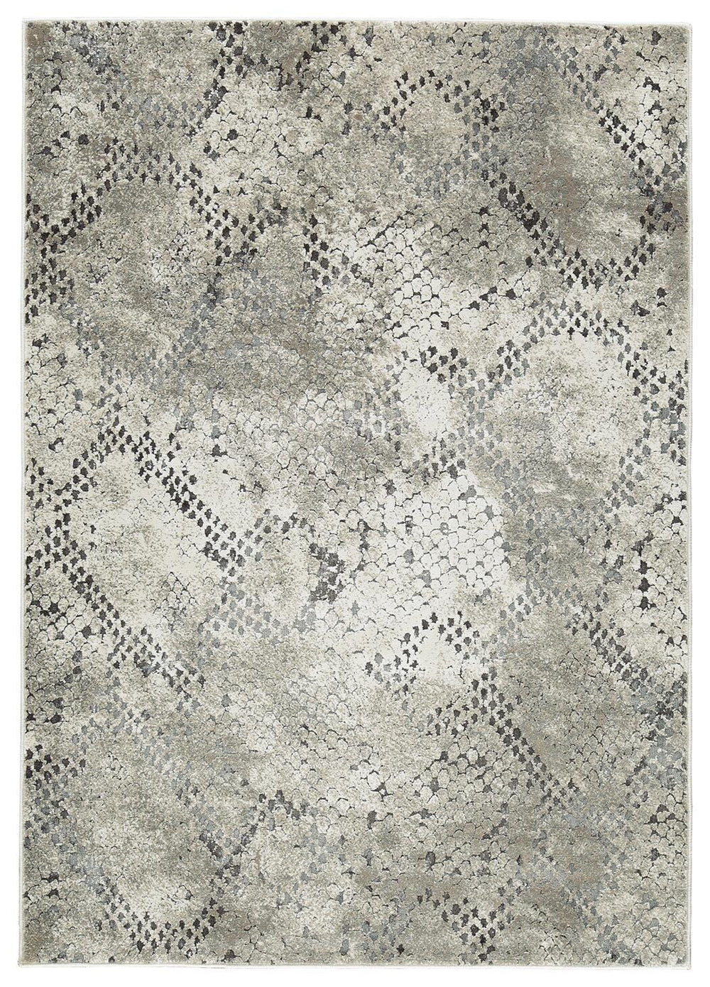 Poincilana 5' x 7' Rug - Pearl Silver (1)