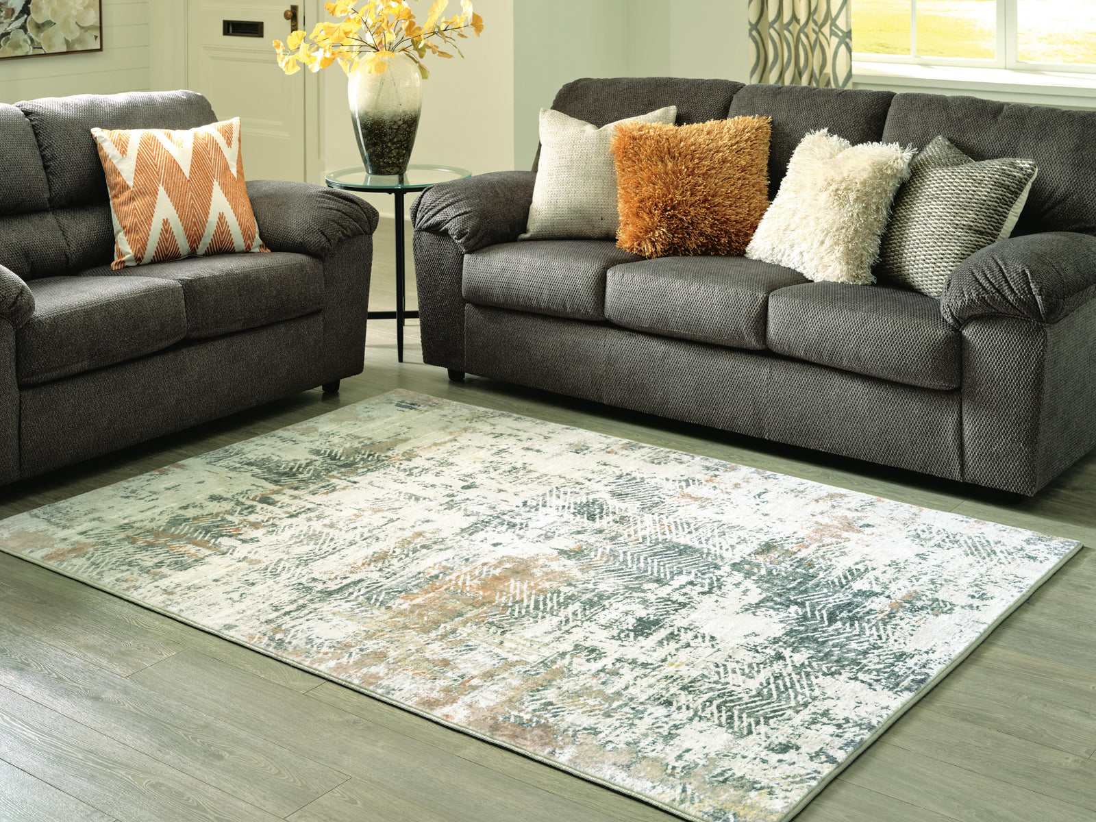 Redlings 5' x 7' Rug - Dark Gray (2)