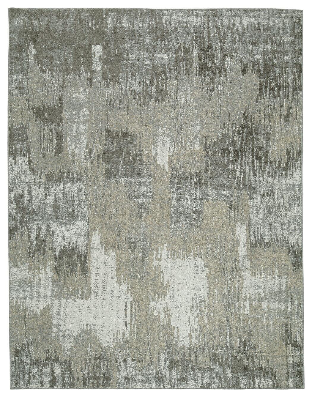 Arriston 5'3" x 7' Washable Rug - Beige (1)
