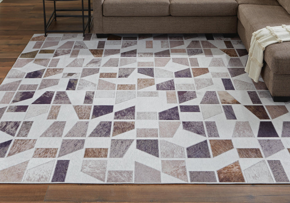 Jettner 7'10" x 10' Rug - Light Brown (2)