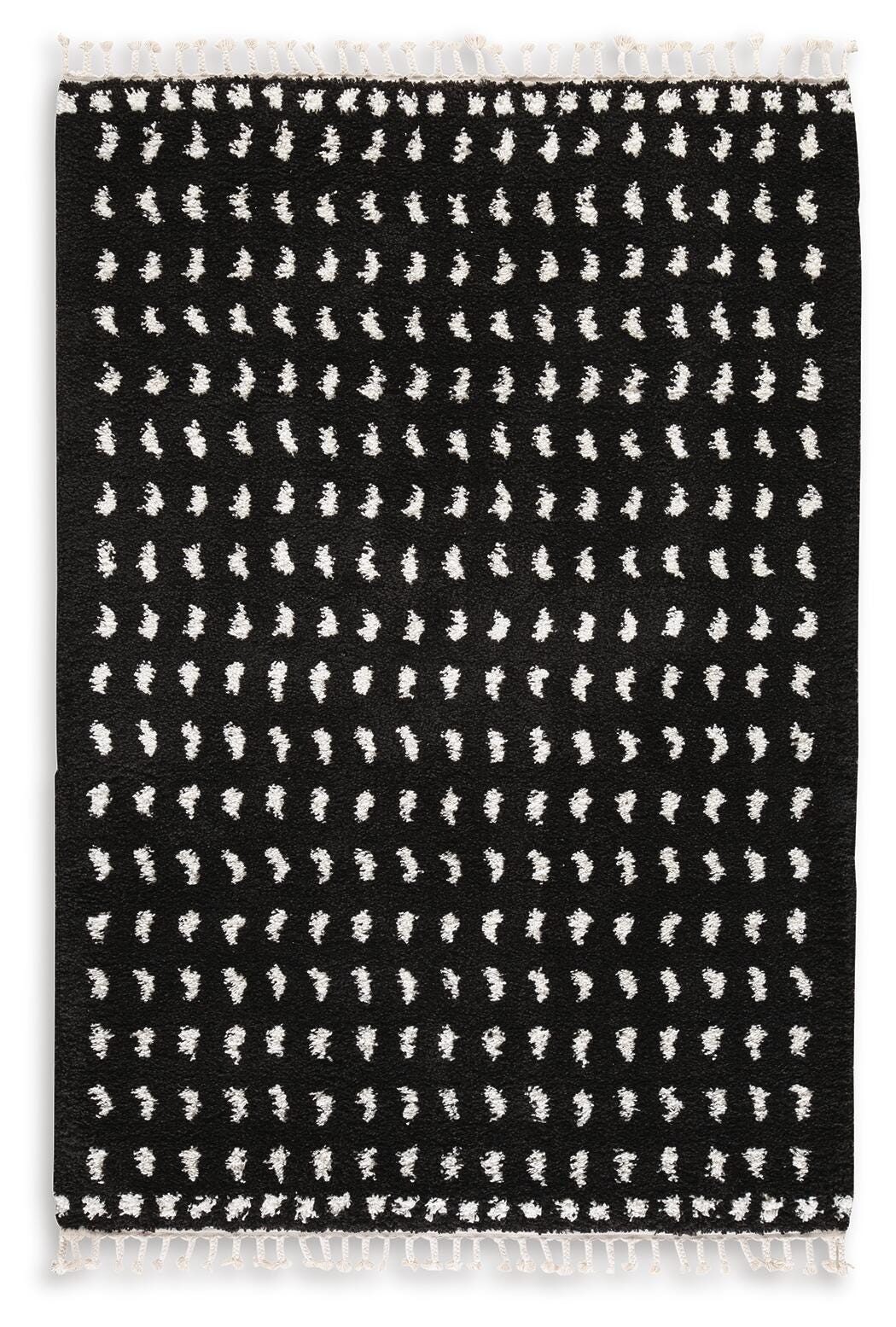 Minston 5' x 7' Rug - Black (1)