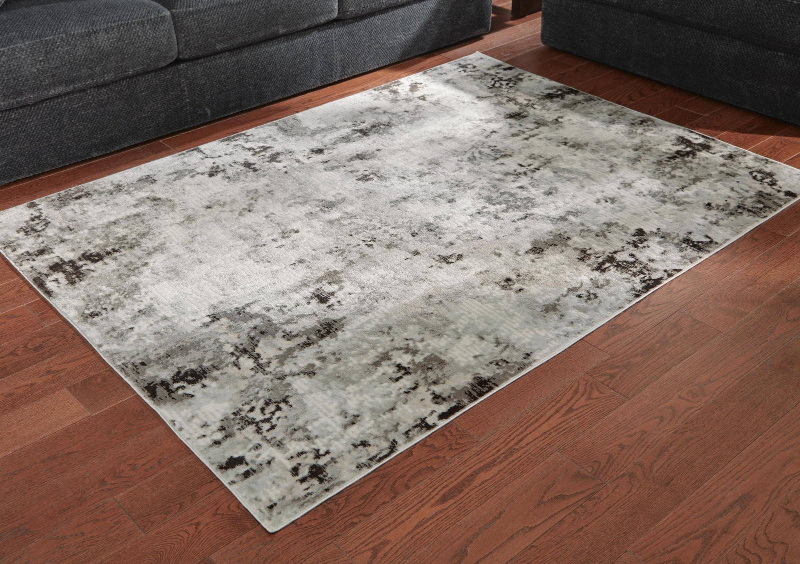 Greyland 5' x 7' Rug - Dark Gray (2)