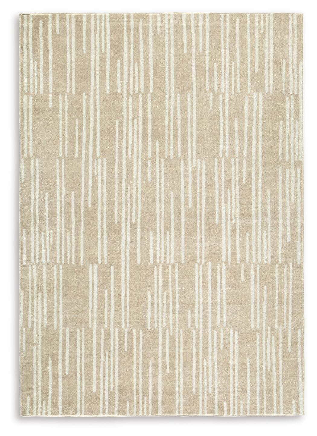 Ardenville 5' x 7'1" Washable Rug - Beige (1)
