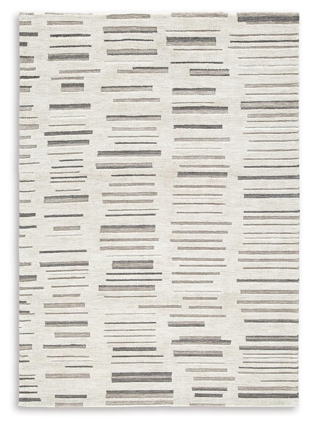 Leesdale 5' x 7' Rug - Pearl Silver (1)