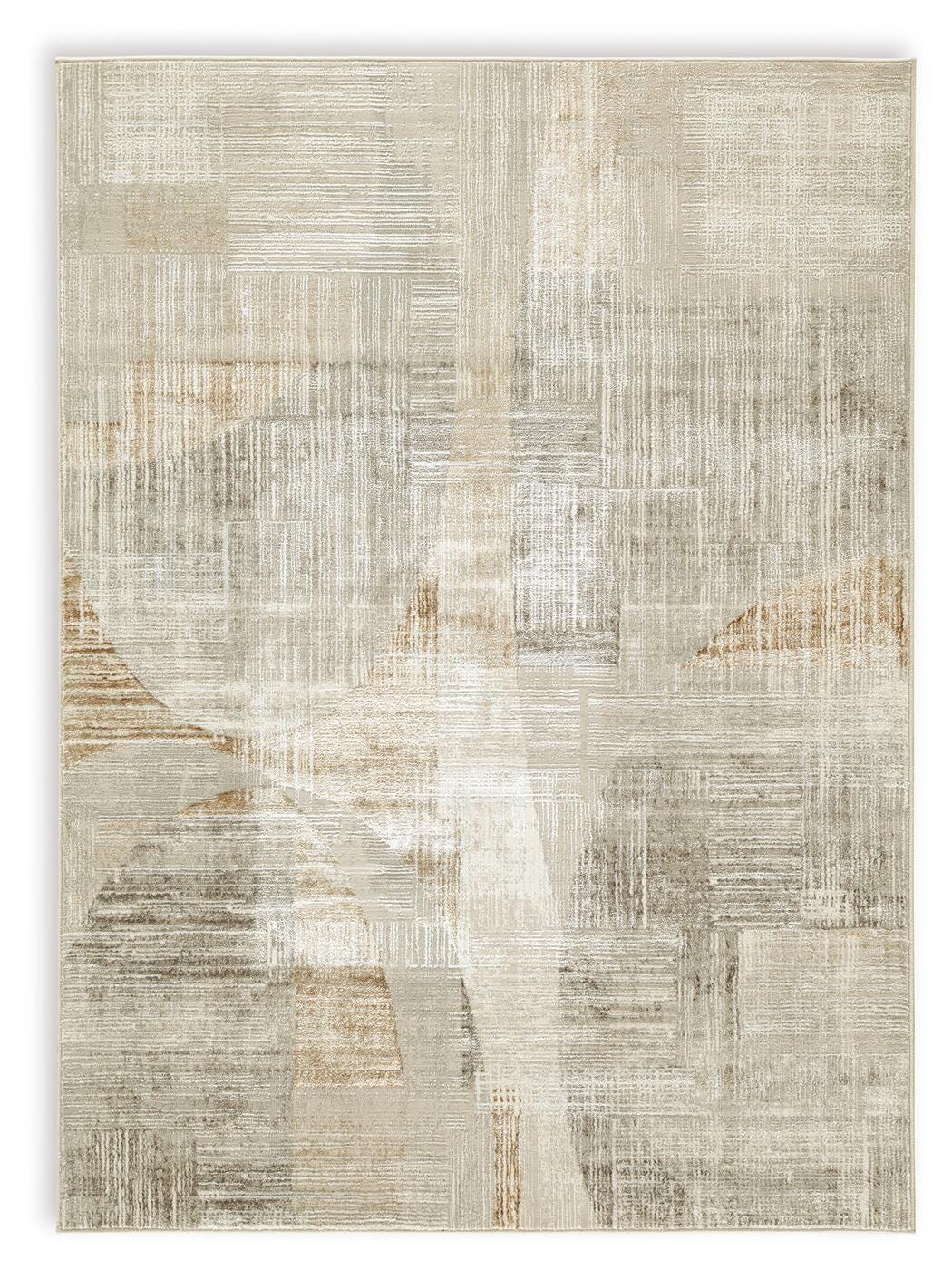Truward 5' x 7' Rug - Beige (1)
