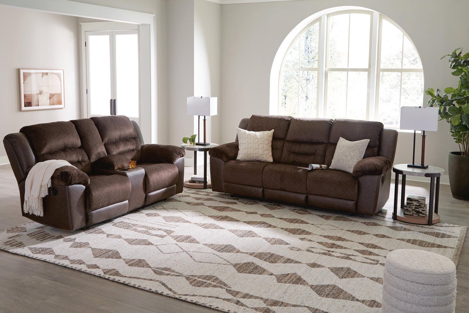 Brettler 10' x 14' Rug - Dark Brown (2)