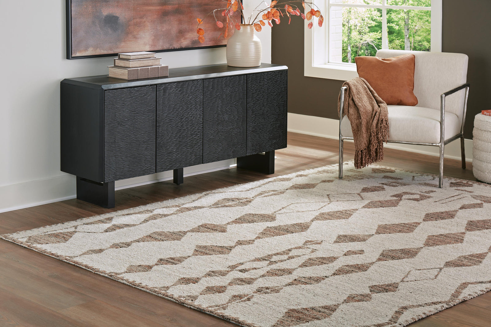 Brettler 8' x 10' Rug - Dark Brown (2)