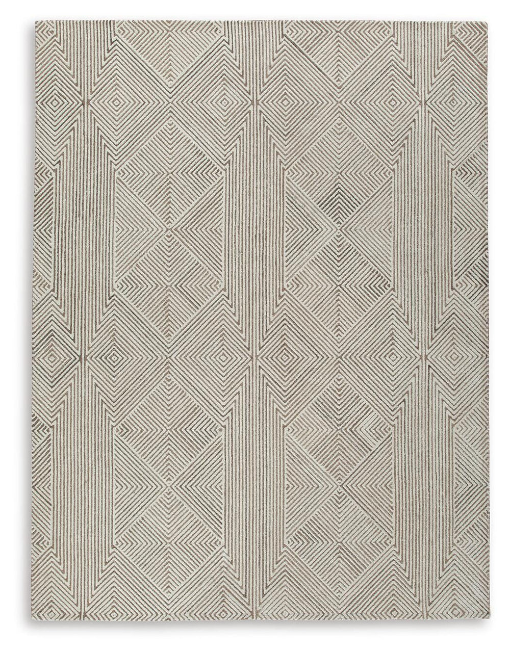 Jadott 8' x 10' Rug - Beige (1)