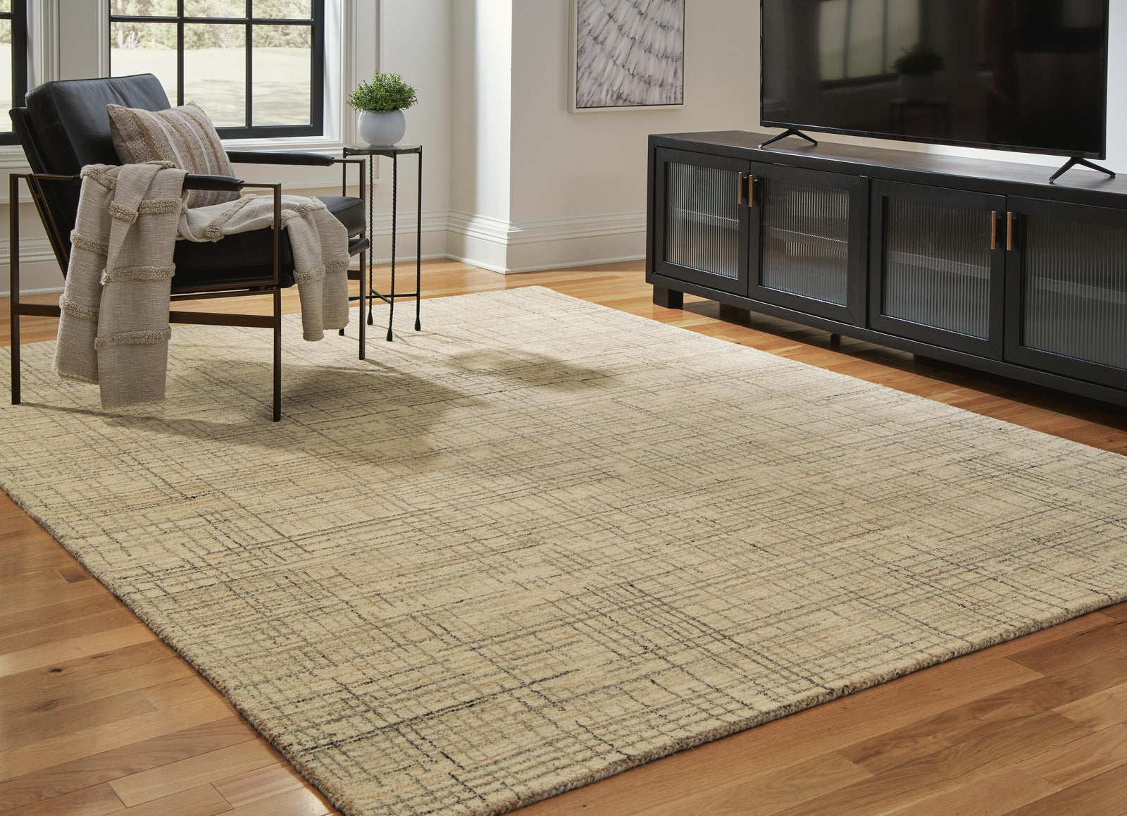 Janston 8' x 10' Rug - Light Brown (2)