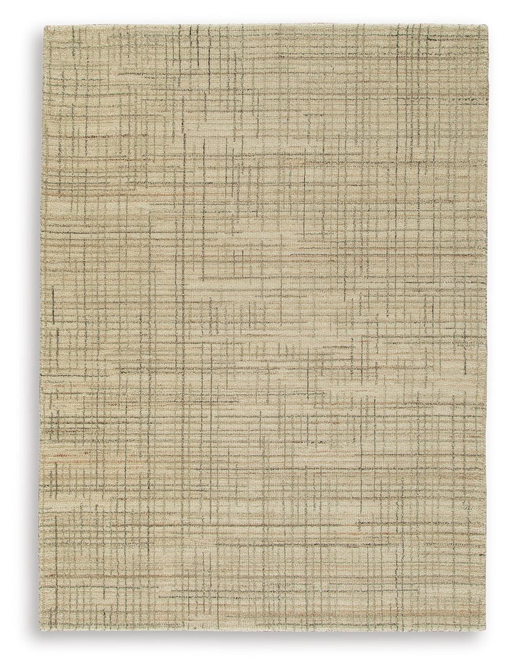 Janston 5' x 7' Rug - Light Brown (1)