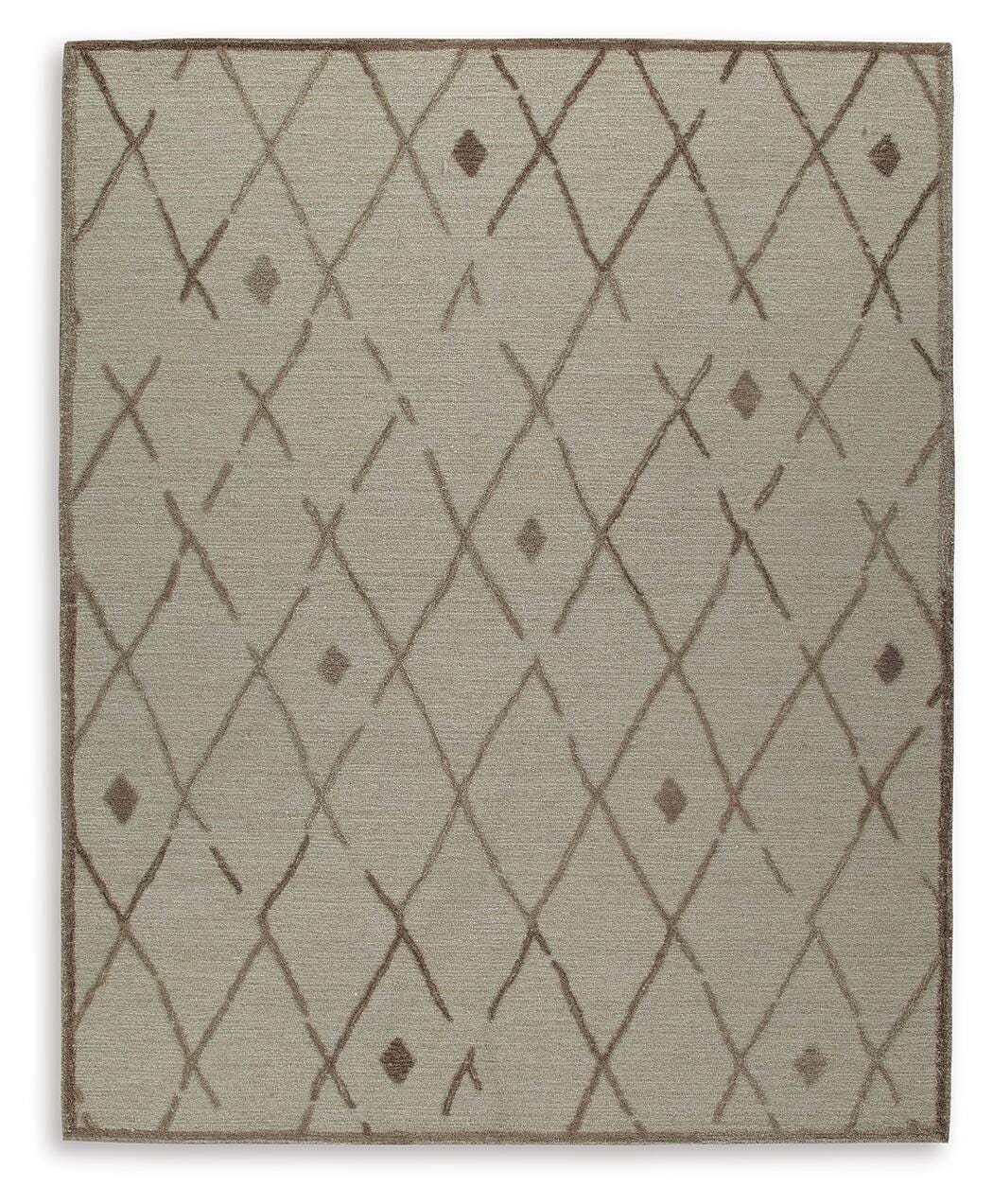 Guyford 8' x 10' Rug - Dark Brown (1)