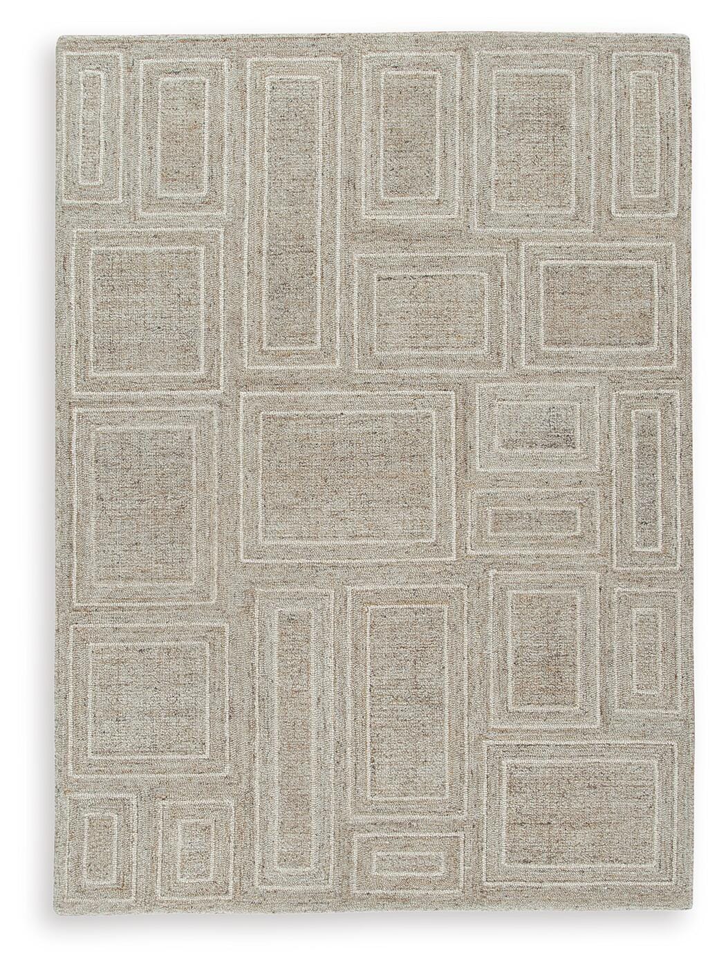 Brickburgh 5' x 7' Rug - Gray (1)