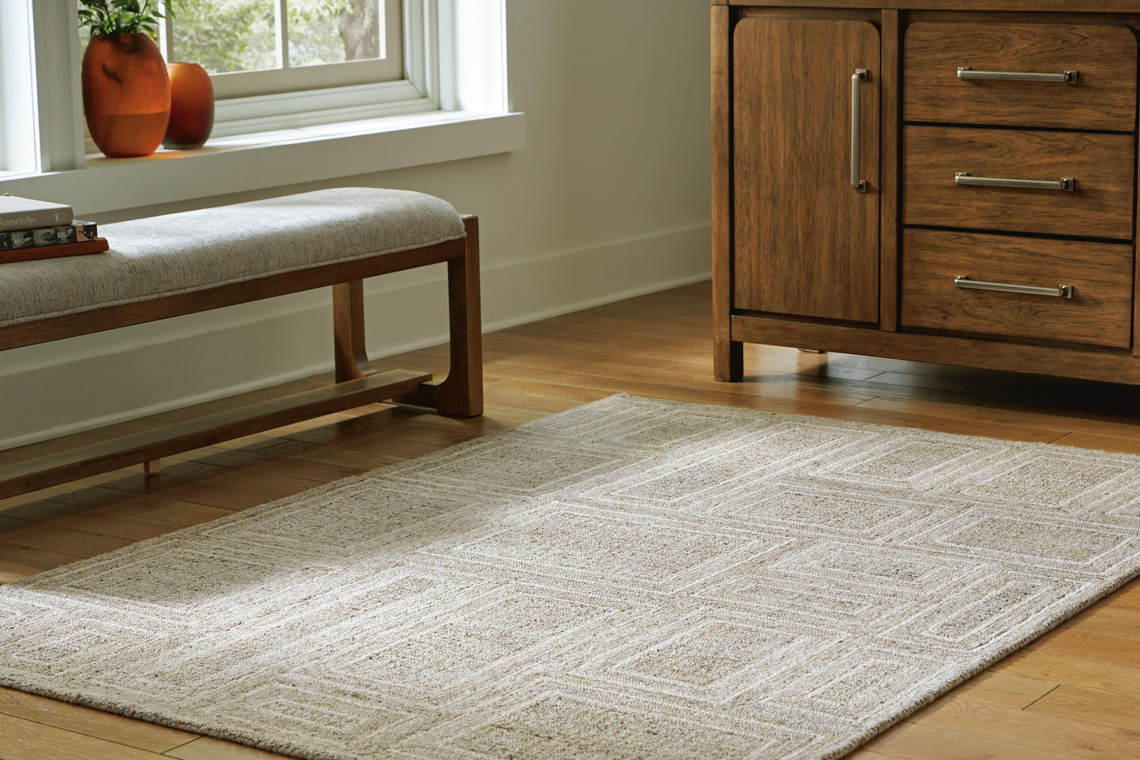 Brickburgh 5' x 7' Rug - Gray (2)