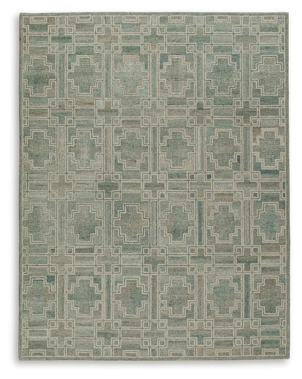 Jossland 8' x 10' Rug - Green (1)
