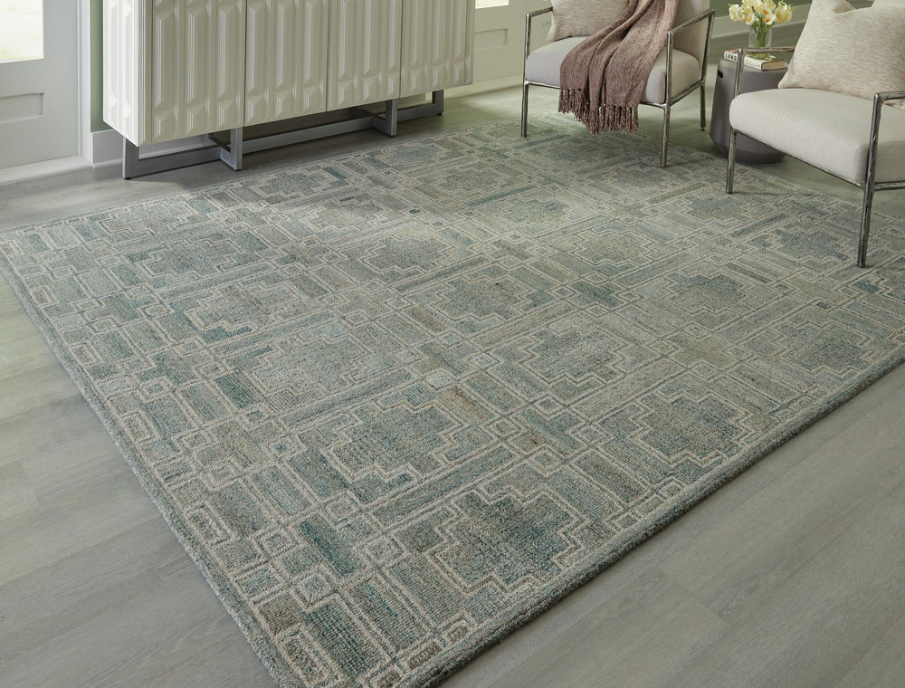 Jossland 8' x 10' Rug - Green (2)