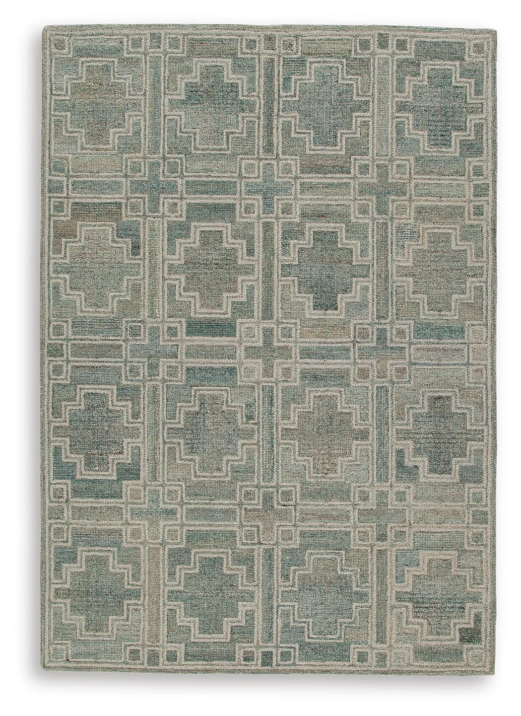 Jossland 5' x 7' Rug - Green (1)