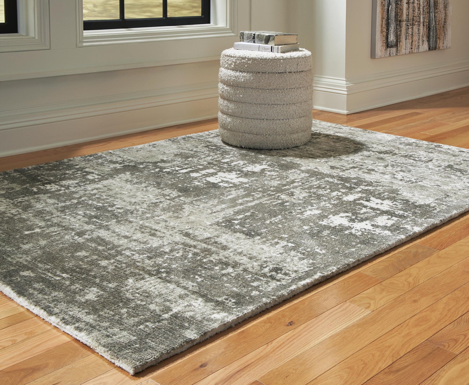 Valmontic 5' x 7' Rug - Dark Gray (2)