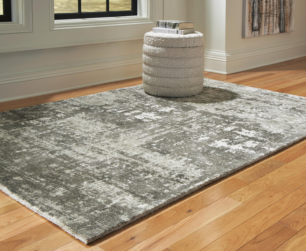 Valmontic 5' x 7' Rug - Dark Gray (2)