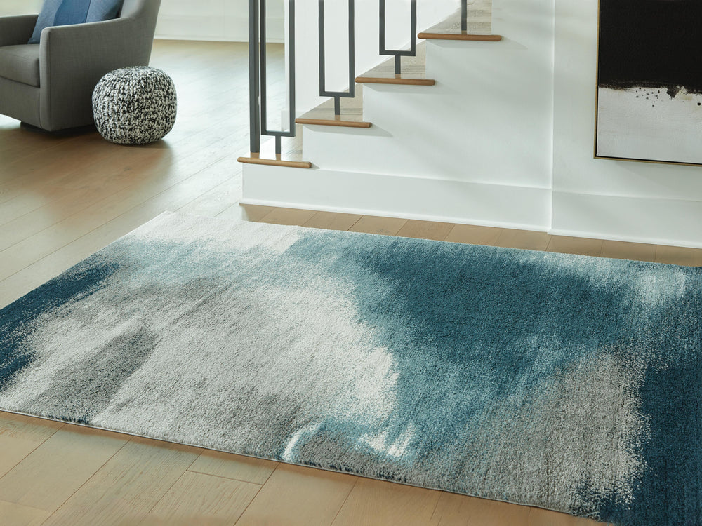 Brentward 5' x 7' Rug - Blue (2)