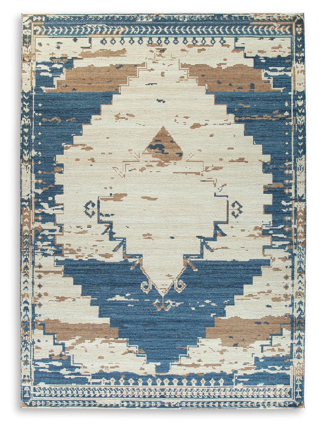 Varnler 10' x 14' Rug - Blue (1)