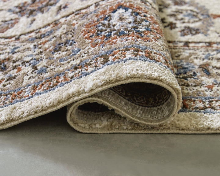 Beritham Medium Rug - Dark Brown (4)