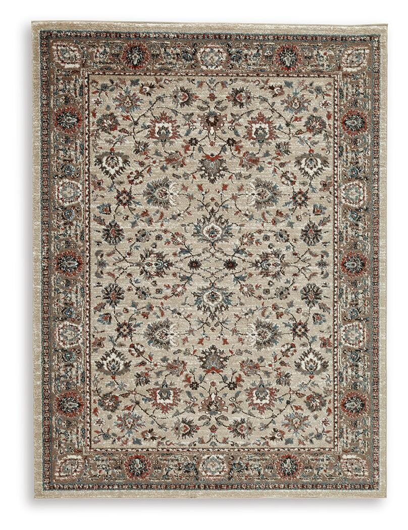 Beritham Medium Rug - Dark Brown (1)