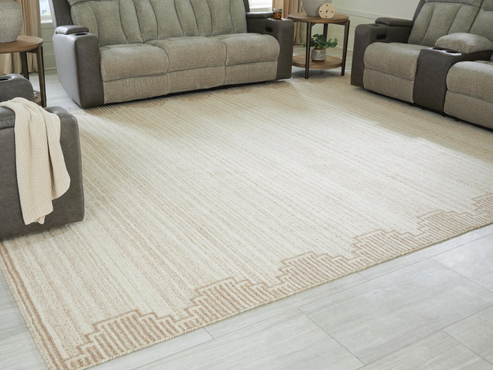 Emorymore Extra Large Rug - Beige (2)
