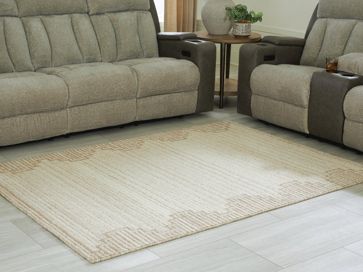 Emorymore Medium Rug - Beige (2)