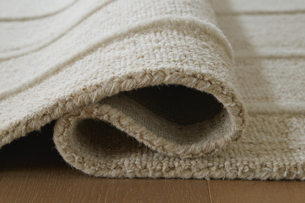 Teelgan Extra Large Rug - Beige (4)