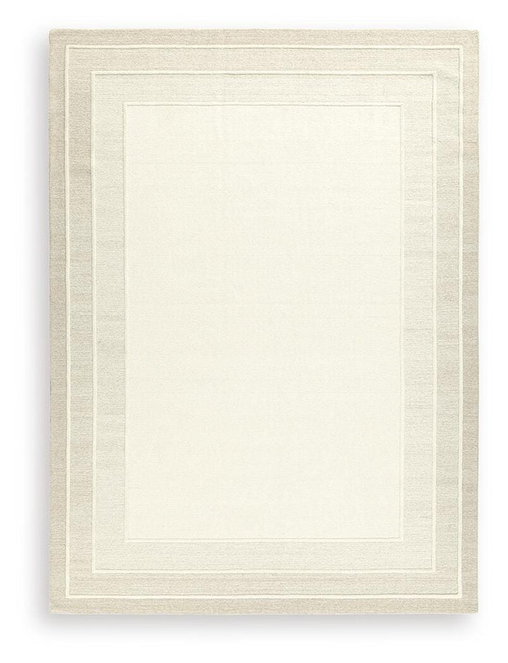 Teelgan Extra Large Rug - Beige (1)