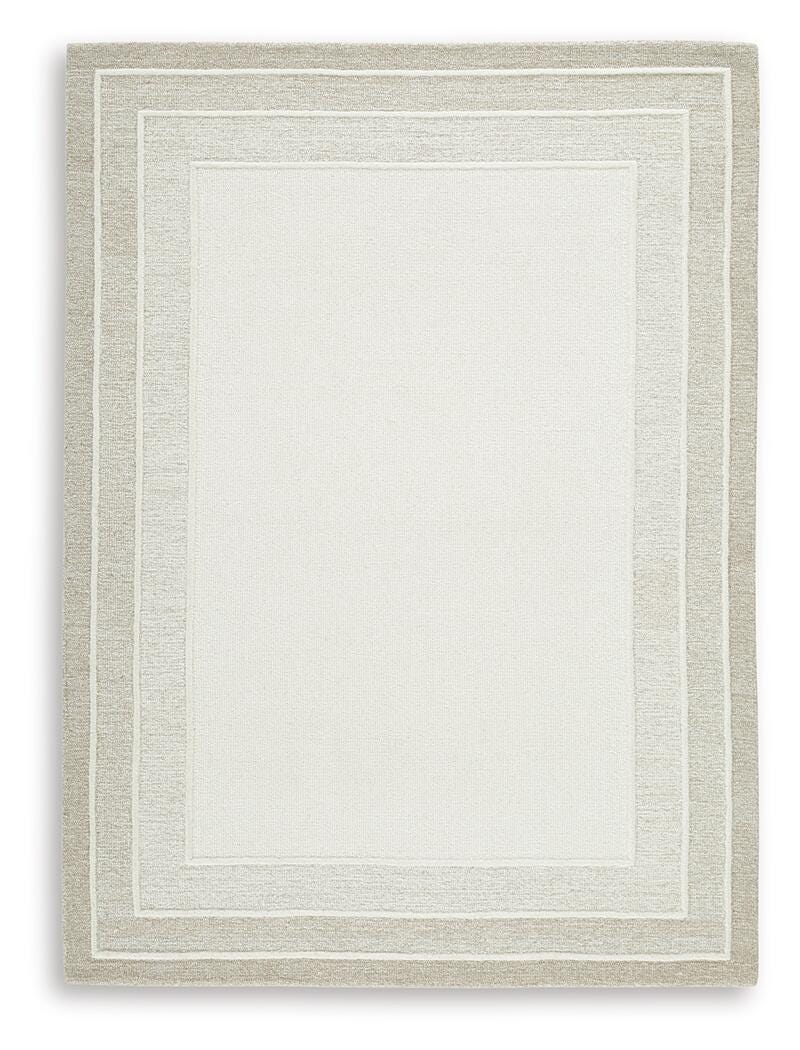 Teelgan Medium Rug - Beige (1)