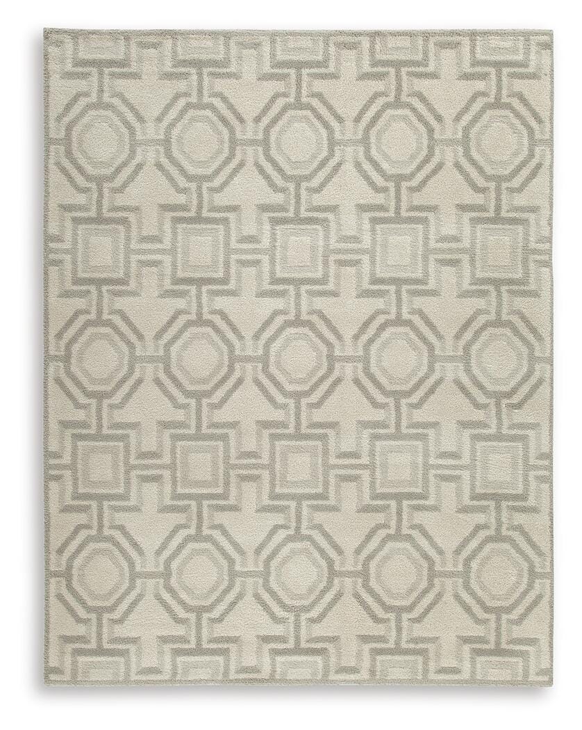 Maconville Large Rug - Beige (1)