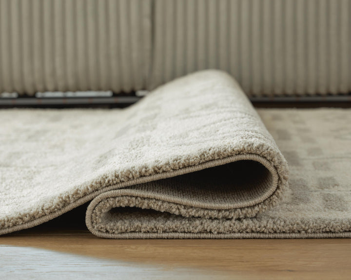 Maconville Large Rug - Beige (4)