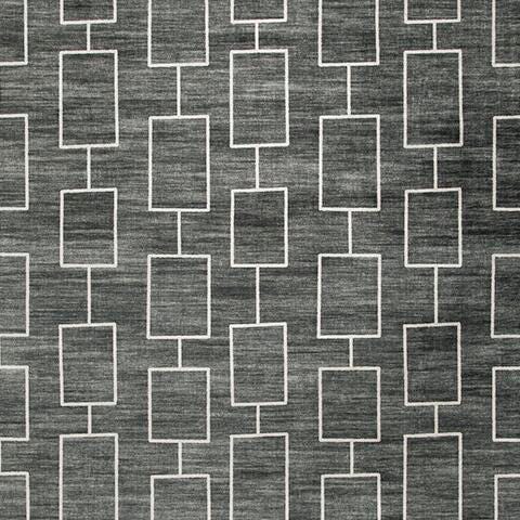 Elderland Washable 7'6" x 9'6" Area Rug - Black (5)