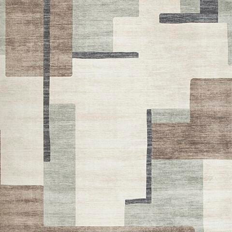 Larkport Washable 8' x 10' Area Rug - Beige (5)
