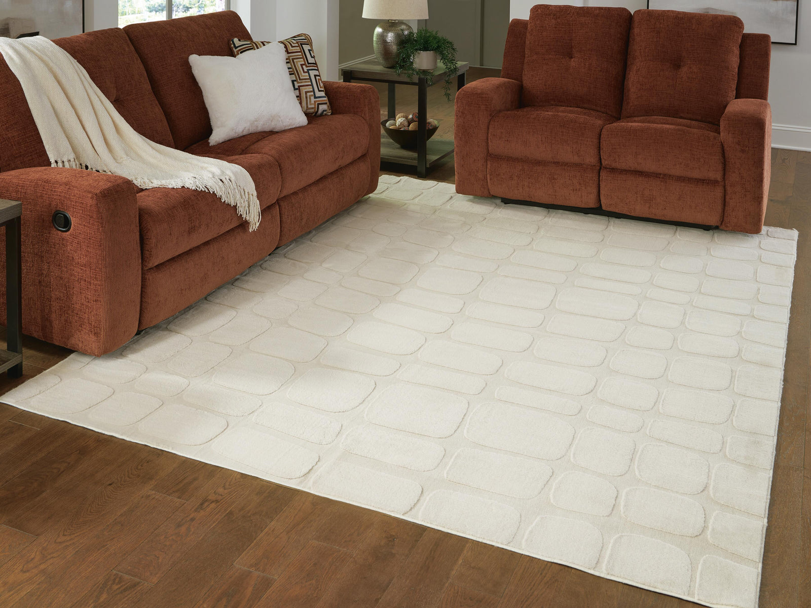 Malvinsboro Washable 8' x 10' Area Rug - Beige (2)