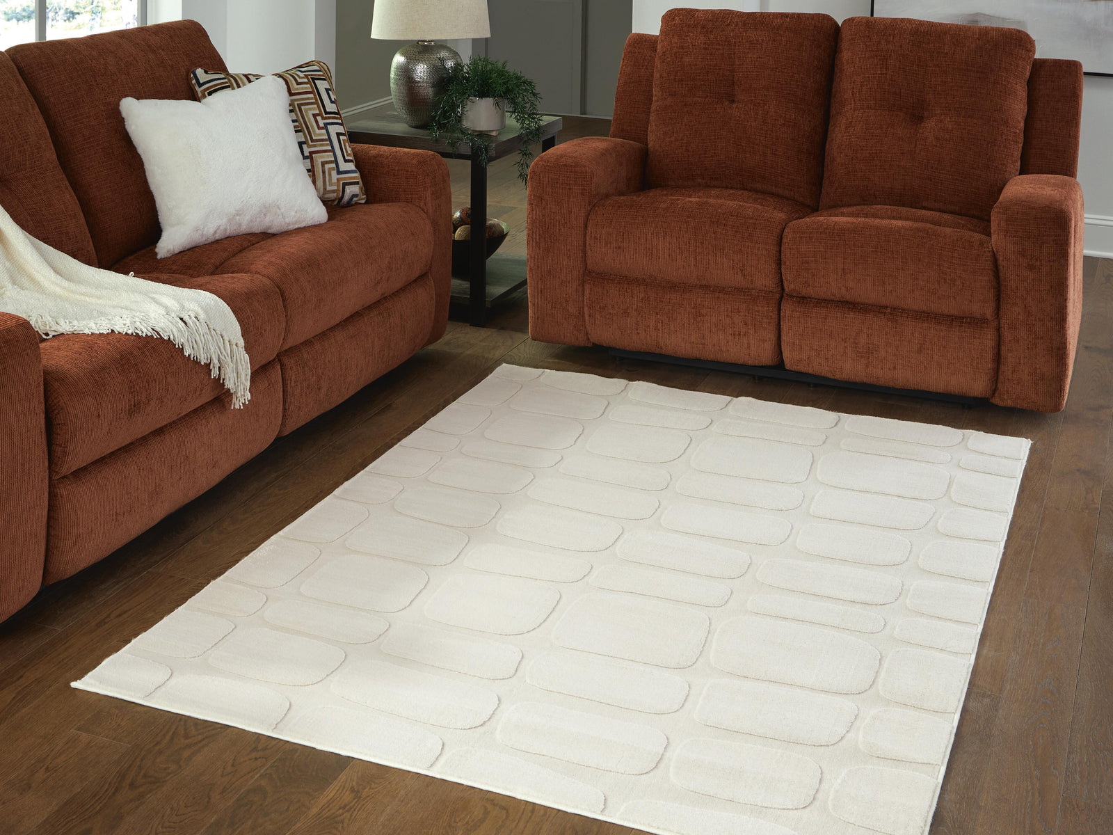 Malvinsboro Washable 5' x 7' Area Rug - Beige (2)
