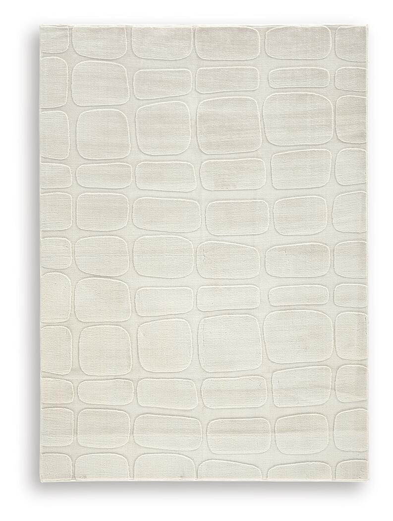 Malvinsboro Washable 5' x 7' Area Rug - Beige (1)