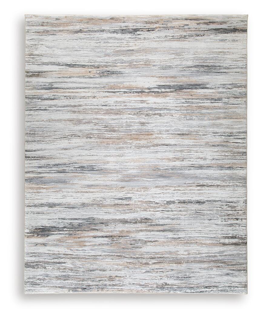 Nace 7'6" X 9'6" Memory Foam Area Rug - Dark Brown (1)