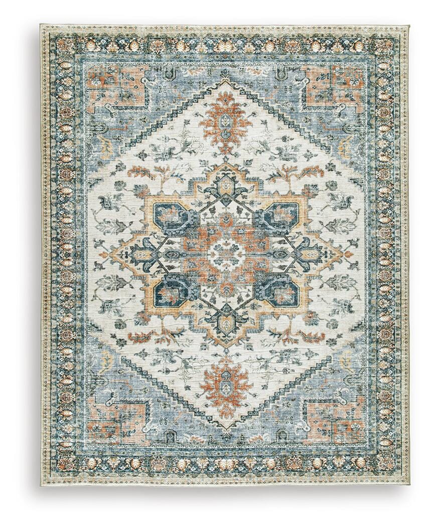 Wallney 7'6" X 9'6" Memory Foam Area Rug - Dark Brown (1)